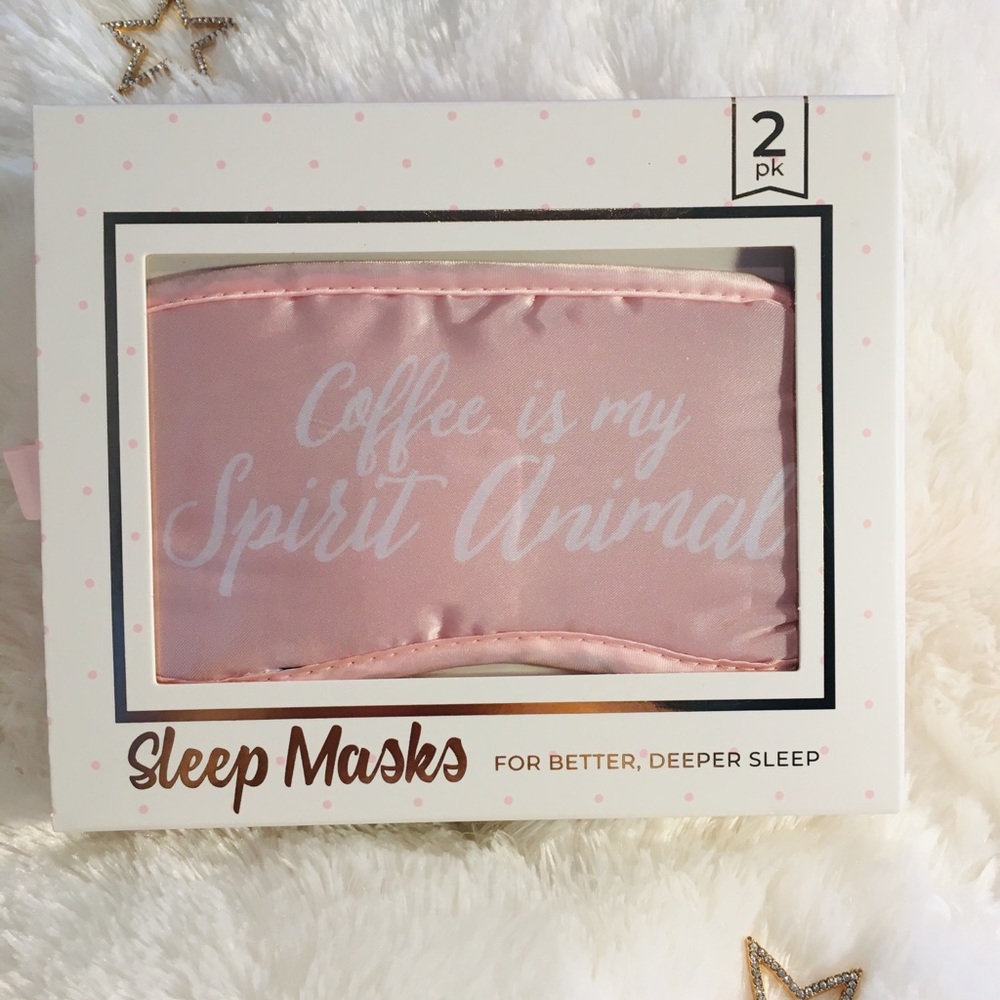 2 pk Pink Sleeping 😴 Masks